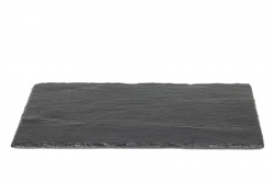 Echt-Schieferplatte, mittel 60 x 30 cm