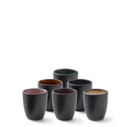Cup Ø 6 cm, H: 7 cm, BITZ schwarz/verschiedene Farben