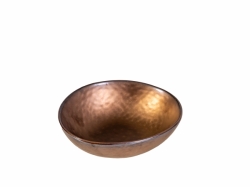 Bowl oval 16,5 x 14,9 x 5,5cm RETRO bronze, used Look
