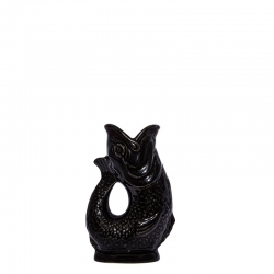 Gluckigluck Vase XS, schwarz (9cm hoch, 4cl)