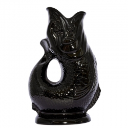 Gluckigluck Vase XL, schwarz (27,5cm hoch, 1,2l)