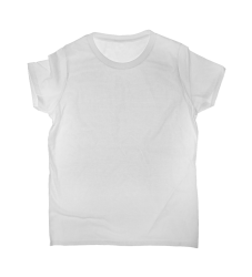 T-Shirt weiß, Gr. L, 100% Baumwolle